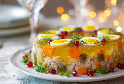 Заливное с курицей: тот самый рецепт, который спрашивают все гости