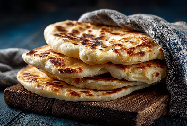 Лаваш по-гречески: мягкий, вкусный и без духовки