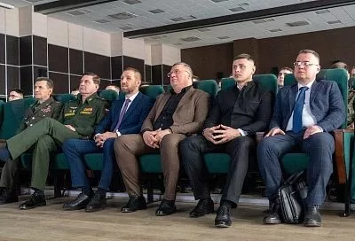 Урок мужества провели в высшем военном училище Штеменко в Краснодаре