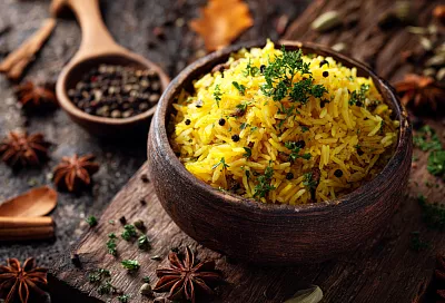 Жареный рис с яйцом: вкус детства за 10 минут!