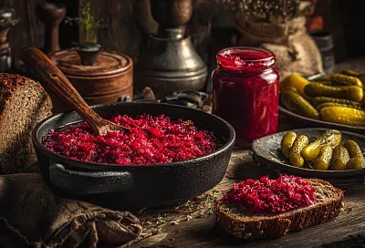 Вспомните вкус детства: свекольная икра как в садике – за 20 минут