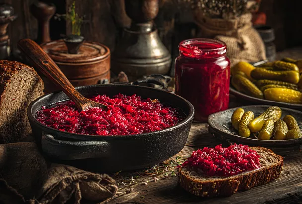 Вспомните вкус детства: свекольная икра как в садике – за 20 минут