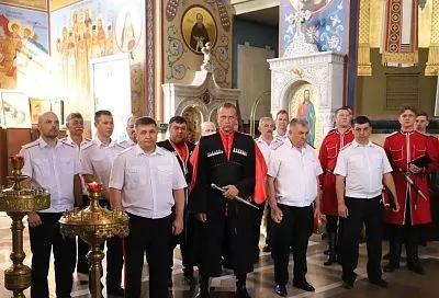 Казаки Кубанского казачьего войска отметили День крещения Руси