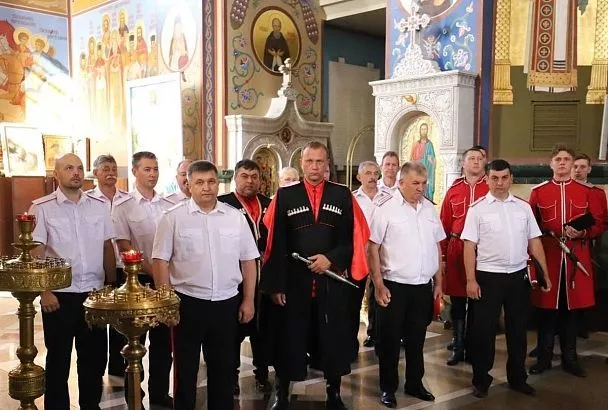 Казаки Кубанского казачьего войска отметили День крещения Руси