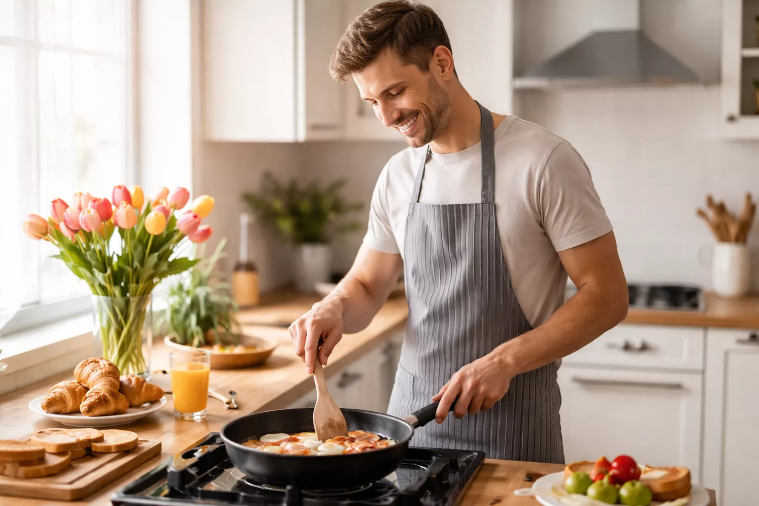 Как сразить жену наповал с самого утра 8 марта: рецепт глазуньи-пятиминутки