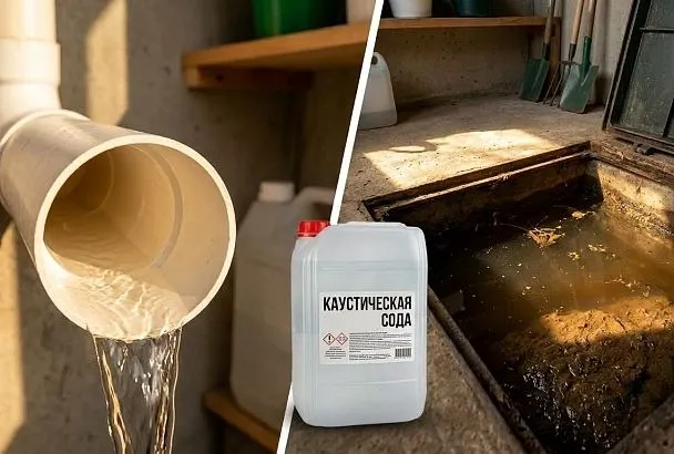 Каустическая сода в септике: почему не стоит заливать её в выгребную яму