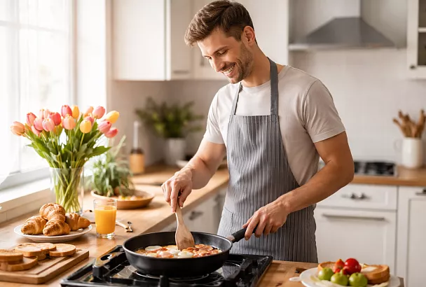 Как сразить жену наповал с самого утра 8 марта: рецепт глазуньи-пятиминутки