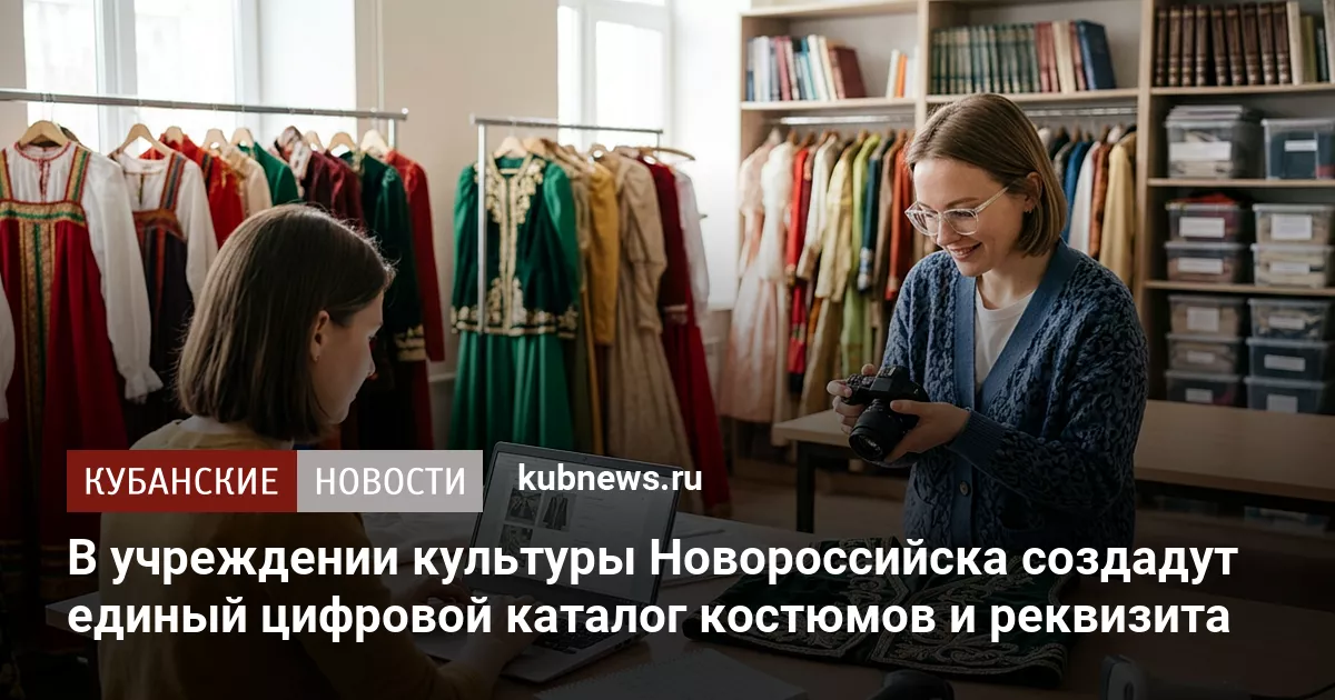 В учреждении культуры Новороссийска создадут единый цифровой каталог костюмов и реквизита