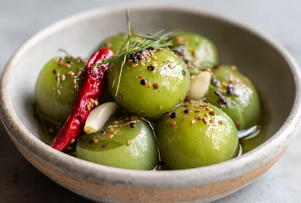 Бочковые зелёные помидоры: хрустящие, пряные и «на всю зиму»