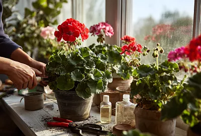 Пышная герань после обрезки: секреты ухода от профессионала