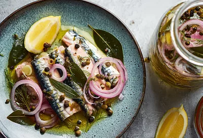 Малосольная скумбрия за сутки без варки маринада