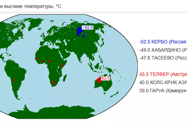Антициклон из Сибири: почему Россия замерзает до −50 °C