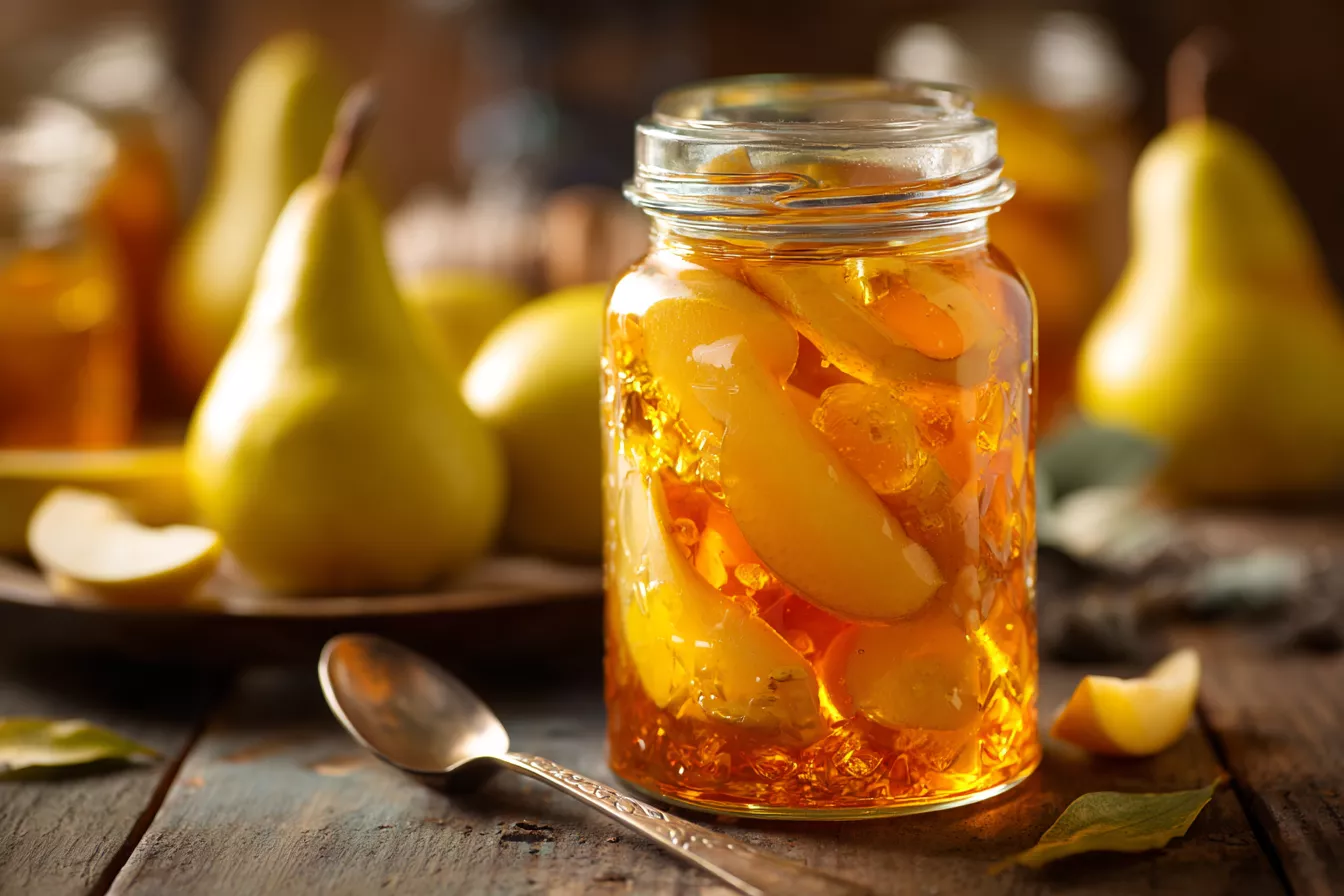 Прозрачное варенье из груш дольками: просто и ароматно