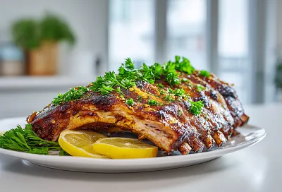 Свиные рёбра в духовке: сочные и очень вкусные — в необычном маринаде