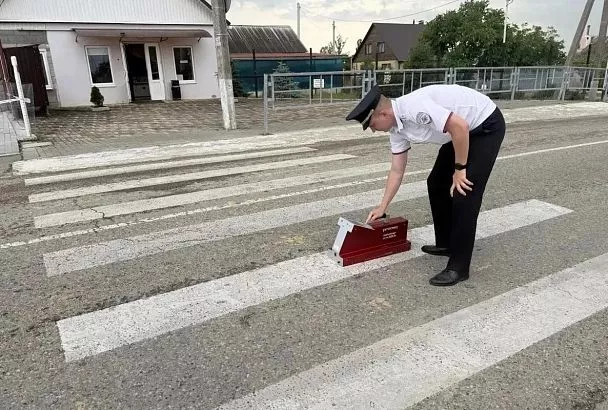 В Крымском районе госавтоинспекторы провели инструментальные обследования улично-дорожной сети