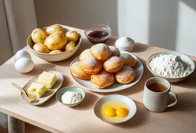 Картофельные пончики: воздушные, тающие, с хрустящей корочкой за 1,5 часа