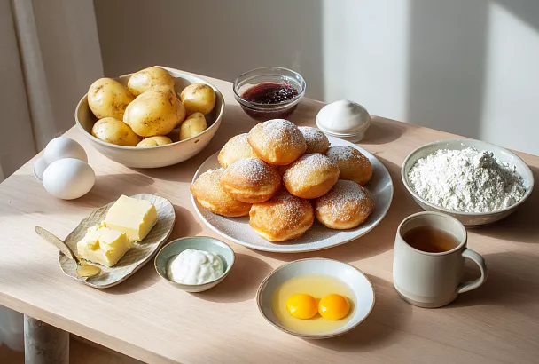 Картофельные пончики: воздушные, тающие, с хрустящей корочкой за 1,5 часа