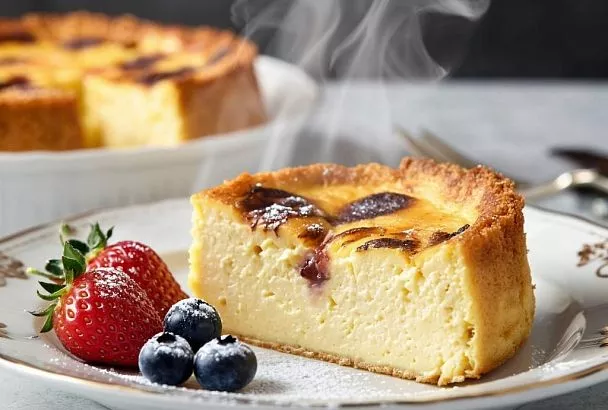 Нежная творожная запеканка: вкус детства в каждой ложечке
