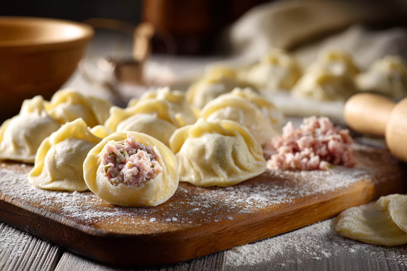 Идеальные домашние пельмени с тончайшим тестом и сочной начинкой – варятся за 3-4 минуты и не разваливаются
