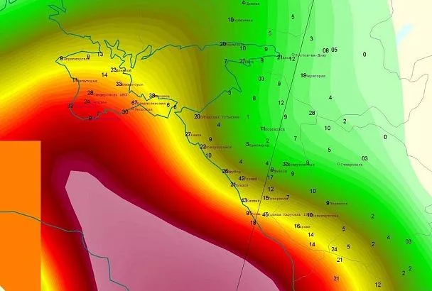 Аномальные ливни. В Сочи выпало 70% месячной нормы осадков