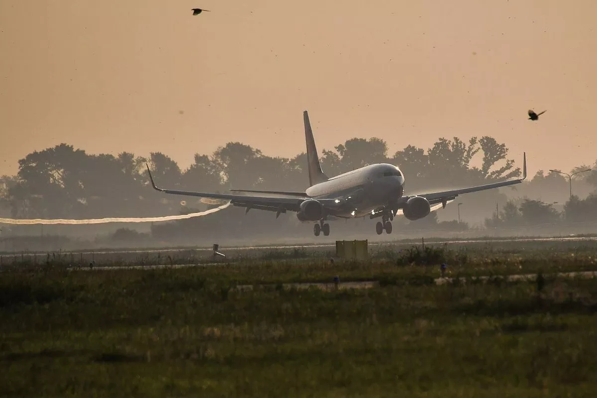 Споттинг на территории Международного аэропорта Краснодар. 