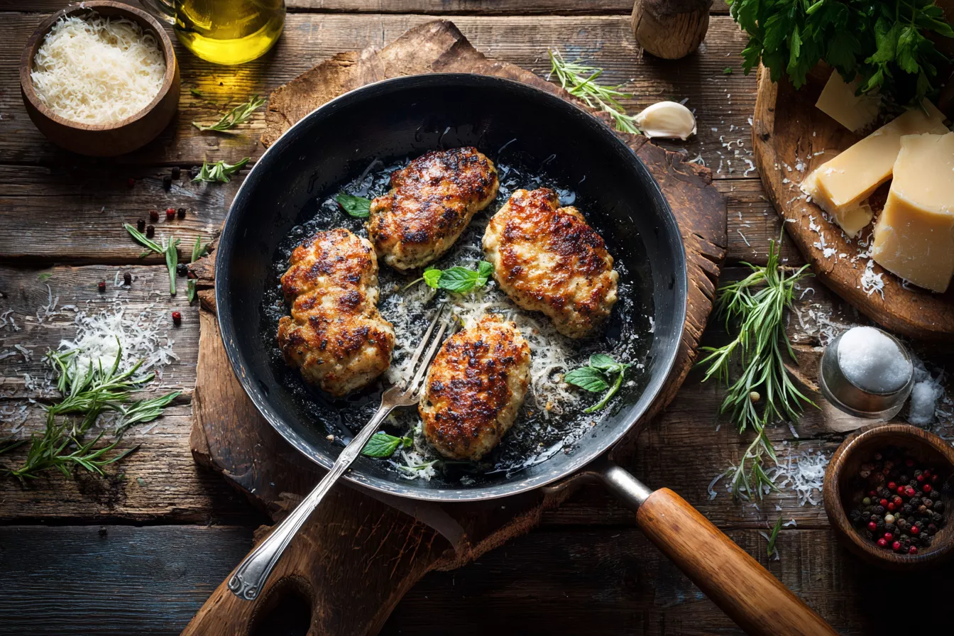 Рубленые котлеты с сыром — вкус ярче, чем у обычных из фарша