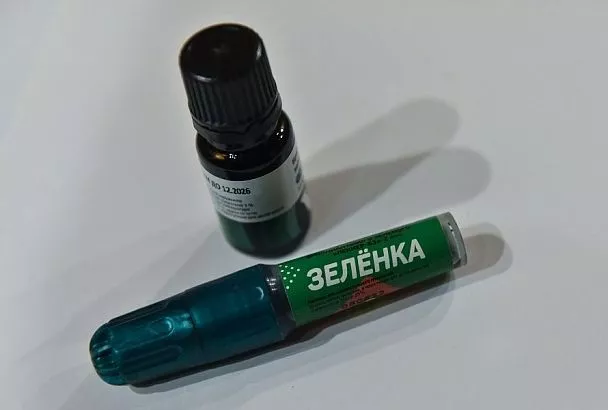 Намажь и подуй: эффективна ли обычная зеленка от прикорневой гнили у огурцов?