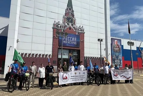 Велоэкспедиция «Русское море» во главе с кубанским путешественником Мержоевым завершилась в Краснодаре