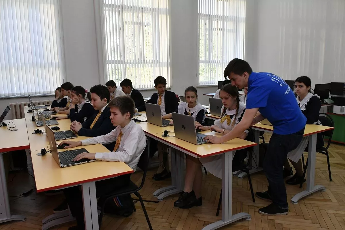 Занятия во Дворце Искусств