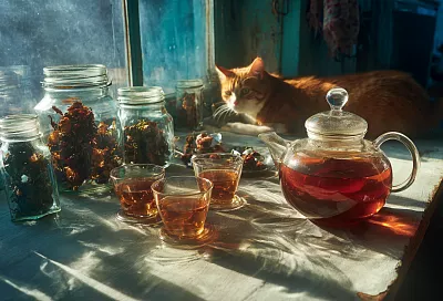 Вы всё ещё сушите травы? А зря! Чай из смородиновых листьев можно сделать мощнее, ароматнее и полезнее