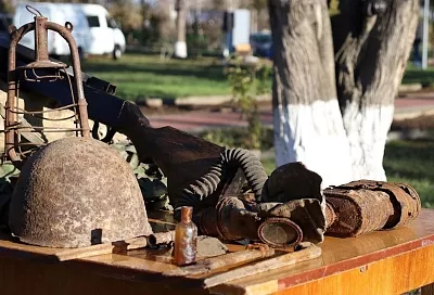 Останки восьми воинов Великой Отечественной войны перезахоронили на Кубани