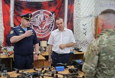 Накануне Дня Воздушно-Десантных войск Вениамин Кондратьев посетил легендарную десантно-штурмовую дивизию