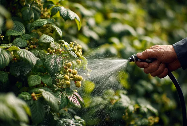 Как вырастить ремонтантную малину в мобильных грядках