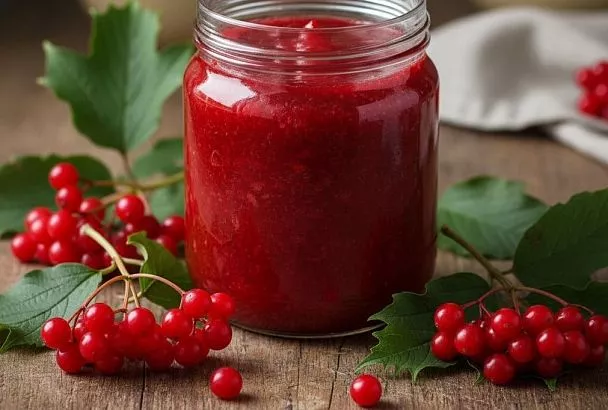 Поварил калину 15 минут — и пикантный соус к мясу уже в банке: рецепт заготовки даже для новичков