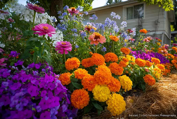 Неприхотливые цветы, которые цветут всё лето: что сажать в 2026