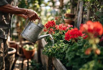 Как правильно поливать пеларгонию: секреты ухода круглый год