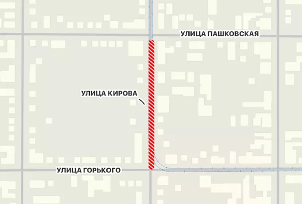 На участке ул. Кирова в Краснодаре ограничат движение автомобилей
