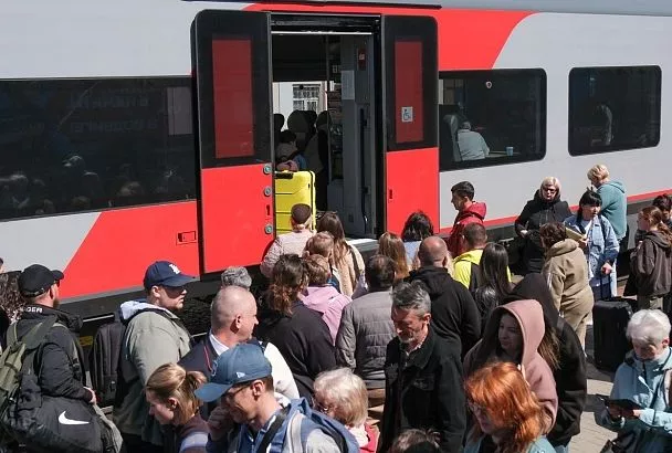 Названы самые популярные маршруты «Ласточек» в Краснодарском крае в 2025 году