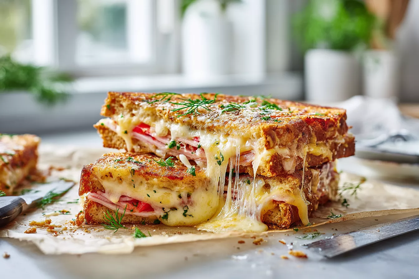 Горячие пицца-бутерброды в духовке: сочные, сырные и ароматные за 20 минут