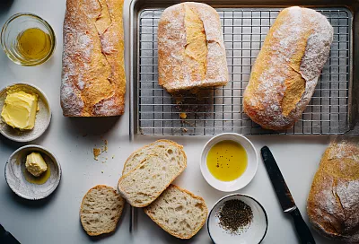 Чиабатта дома: пористый мякиш и хрустящая корочка без сложностей