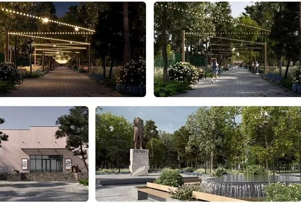 В Анапе начался первый этап благоустройства сквера имени И.В. Гудовича