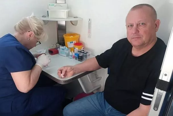 Мобильный комплекс станции переливания крови работал в двух районах Краснодарского края