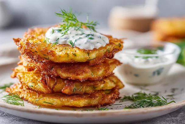 Картофельные оладьи на сковороде: проще жареной картошки и намного вкуснее