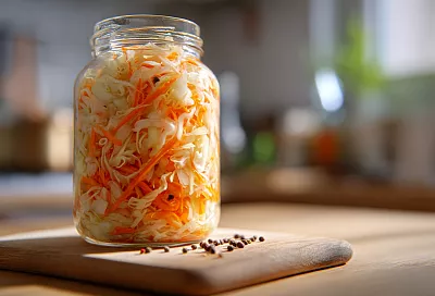 Квашеная капуста — самый вкусный и полезный продукт 