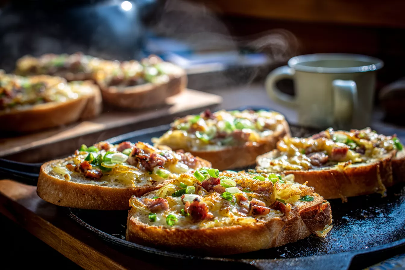 Горячие бутерброды с картошкой и колбасой: хрустящие и сытные за 15 минут