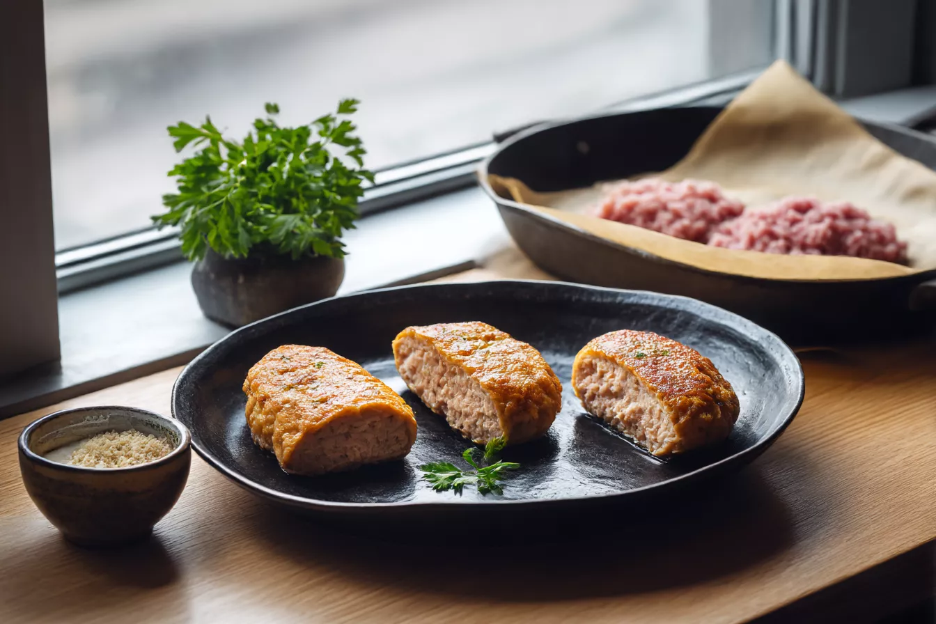 Три диетические котлеты из одного фарша: на пару, тушёные и запечённые