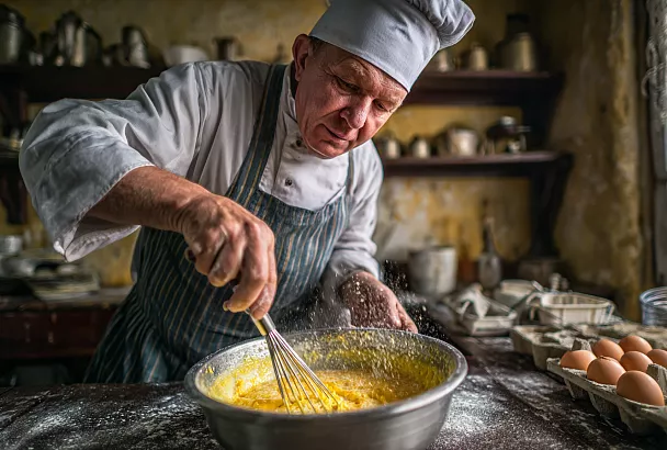 Омлет по-советски от Ивлева: высокий, пористый и с ароматом детства