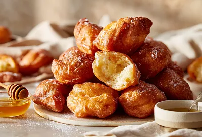 Баурсаки на кефире, которые получаются с первого раза: пышные, воздушные и хрустящие снаружи — гора за 30 минут