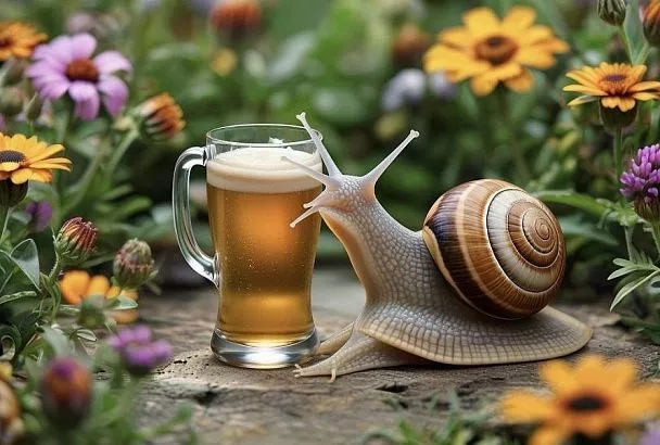 Слизни-алкоголики мимо не проползут: как работает лучшая натуральная ловушка на этих вредителей