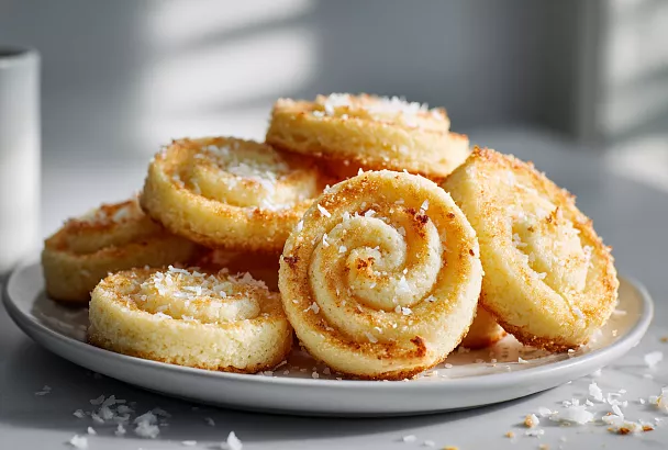 Смешиваю творог с маслом и через 20 минут достаю из духовки самое нежное печенье – тает во рту как творожный пончик